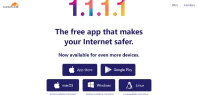 WARP VPN 1.1.1.1 от Cloudflare